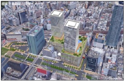 神戸 三宮 高さ上限165mツインタワー計画 始動 25年度完成予定 関西散歩ブログ