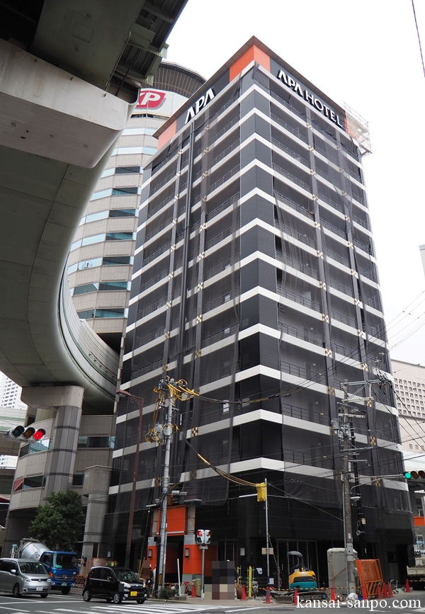 19年5月21日開業 アパホテル大阪梅田 162室 関西散歩ブログ