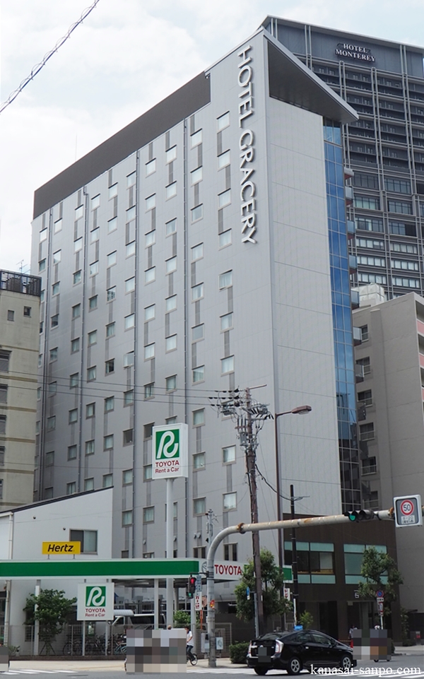 19年7月1日開業 ホテルグレイスリー大阪なんば 170室 関西散歩ブログ