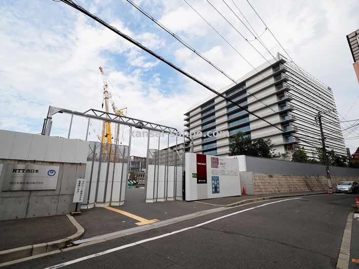 21年10月完成 Ntt西日本 新本社 を京橋に建設 移転 12階建 42 000 関西散歩ブログ