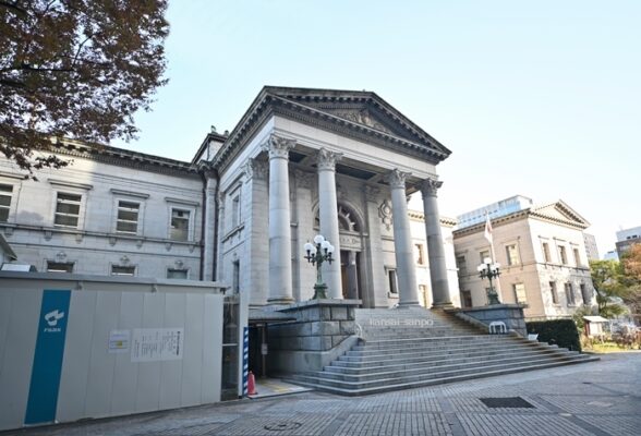大阪府立中之島図書館 新館（新書庫棟）2025年2月供用開始（バリアフリー化） 