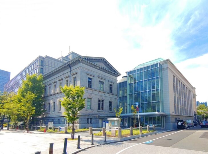 大阪府立中之島図書館 新館（新書庫棟）2025年2月供用開始（バリアフリー化） 